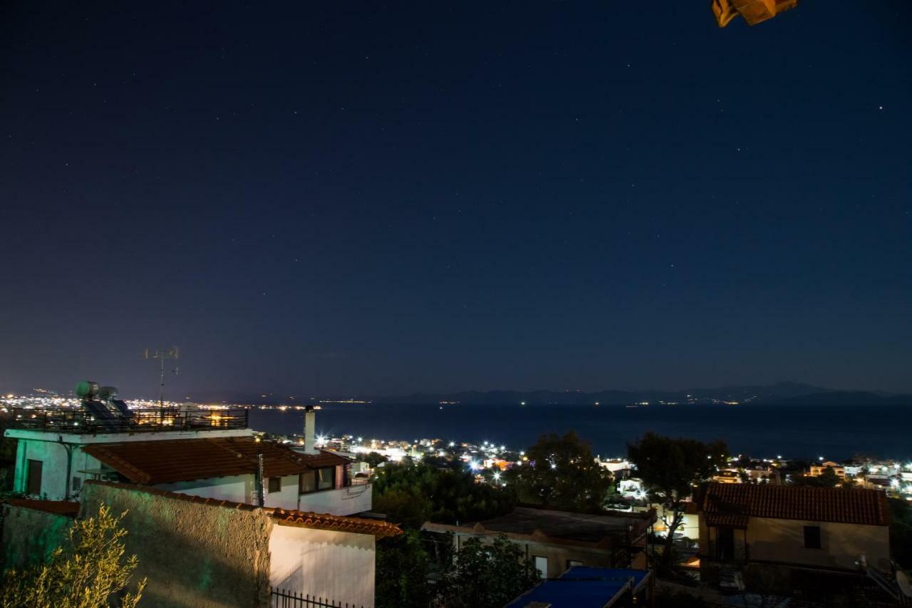 Peris Panoramic Villa Near Athens Airport Paralia  Exterior foto
